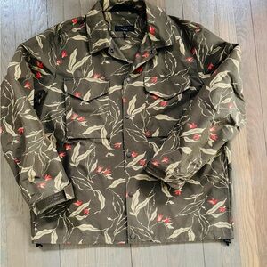 Rag & Bone Camouflage Floral Jacket